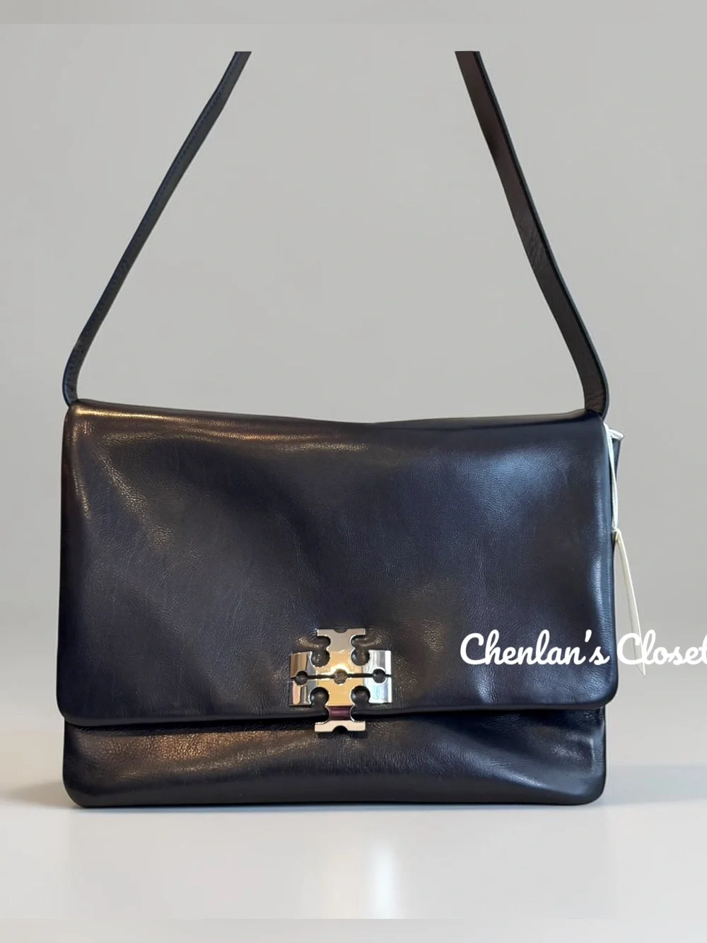 NWT Tory Burch Large Charlie Runway Shoulder Bag